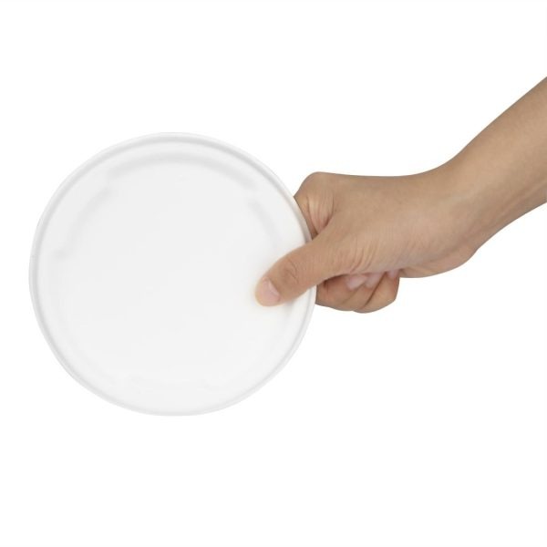 Fiesta Compostable Bagasse Lids for 400/500ml Bowl Bases (Pack of 50)
