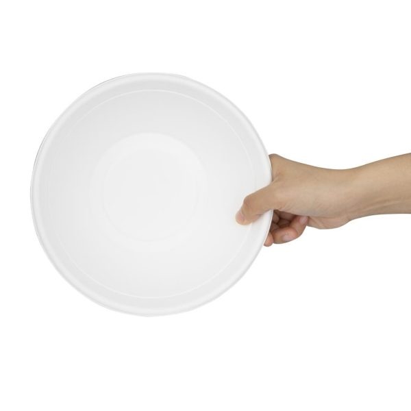 Fiesta Compostable Bagasse Poke Bowl Bases 24oz (Pack of 50)