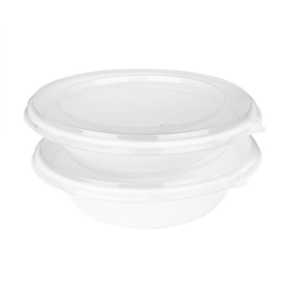 Fiesta Compostable Bagasse Poke Bowl Bases 24oz (Pack of 50)