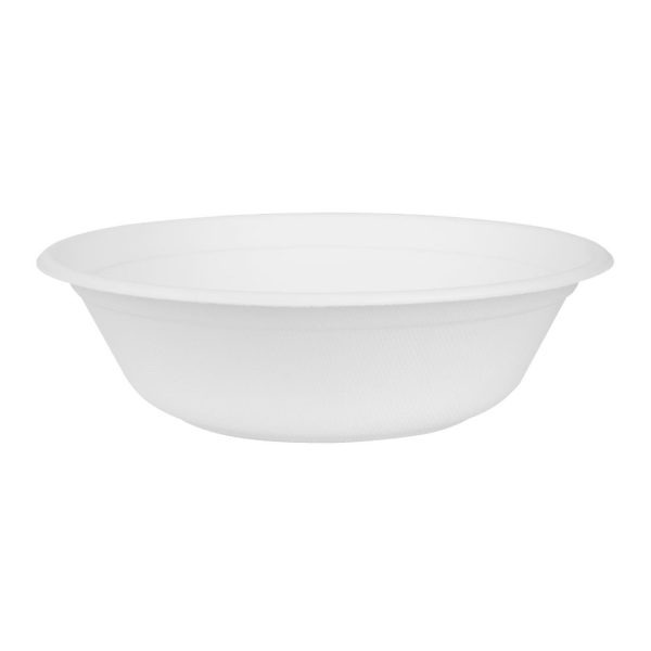 Fiesta Compostable Bagasse Poke Bowl Bases 32oz (Pack of 50)