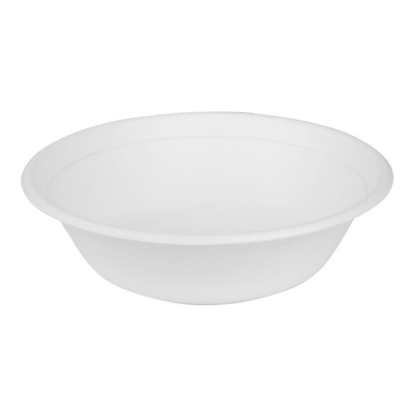 Fiesta Compostable Bagasse Poke Bowl Bases 32oz (Pack of 50)