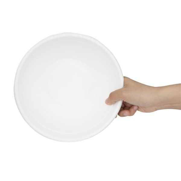 Fiesta Compostable Bagasse Poke Bowl Bases 32oz (Pack of 50)