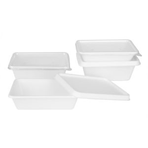 Fiesta Compostable Bagasse Food Container Bases 1000ml (Pack of 100)