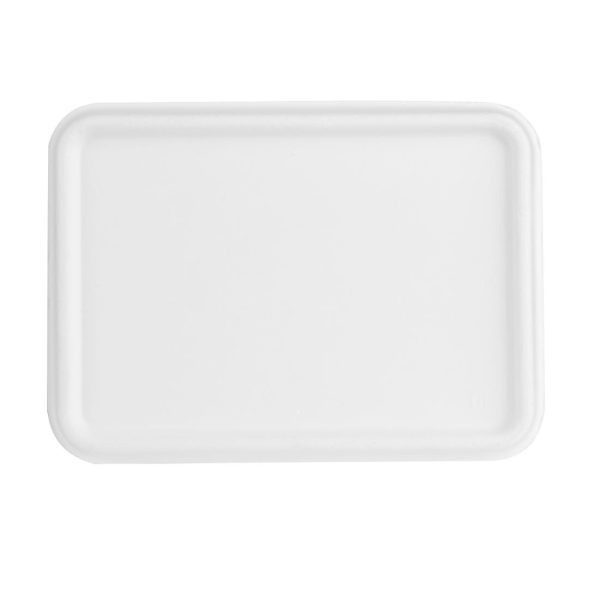 Fiesta Compostable Bagasse Lids for Bagasse Container Bases (Pack of 100)