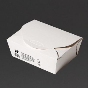 Notpla Medium Takeaway Boxes 1200ml – White (Pack of 250)