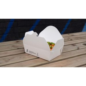 Notpla Large Takeaway Boxes 1750ml – White (Pack of 220)