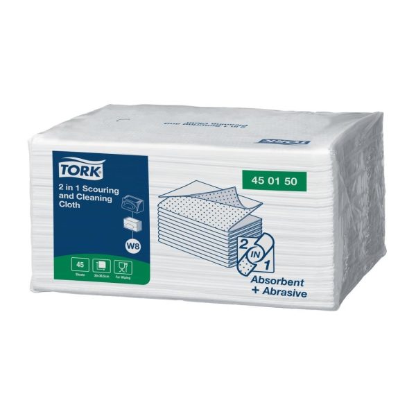 Tork 2in1 Scouring and Cleaning Cloths (Pack of 360)