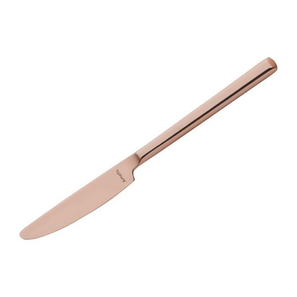 Amefa Metropole Copper Dessert Knives (Pack of 12)