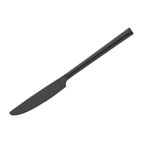 Amefa Metropole Black Table Knives (Pack of 12)