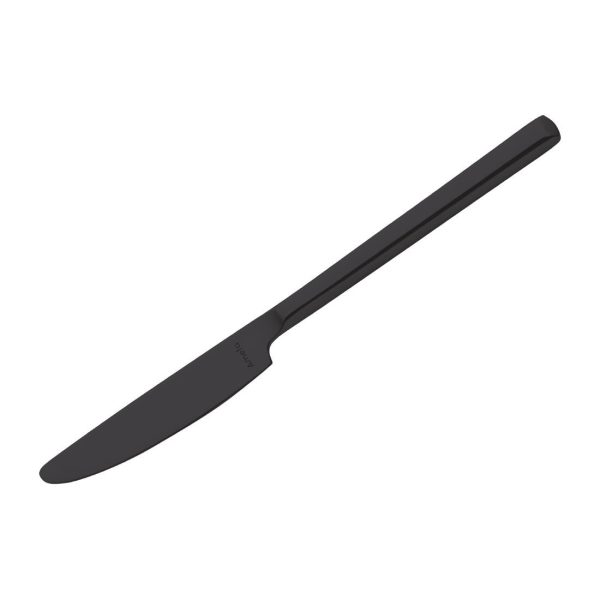 Amefa Metropole Black Dessert Knives (Pack of 12)