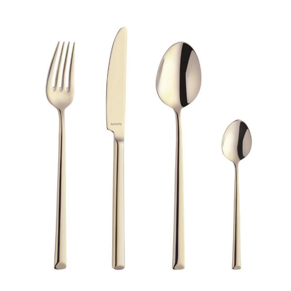 Amefa Metropole Champagne Dessert Spoons (Pack of 12)