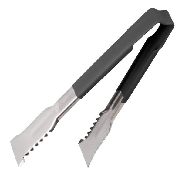 Vollrath Versagrip Tongs Flat Black 9.5”