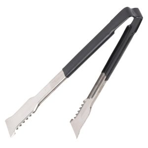 Vollrath Versagrip Tongs Flat Black 12”