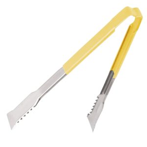 Vollrath Versagrip Tongs Flat Yellow 12”