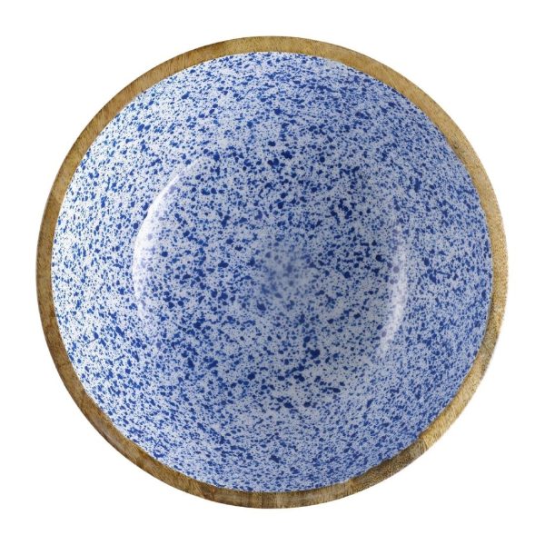 APS Mango Bowl Blue and White 300x105mm
