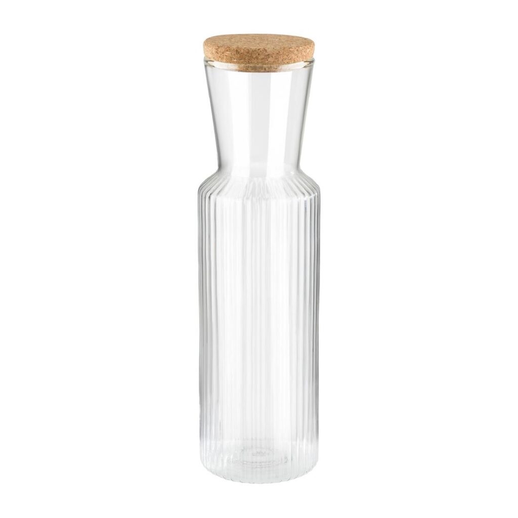 APS Lines Glass Carafe 0.9Ltr