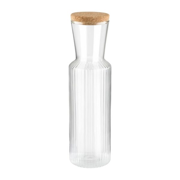 APS Lines Glass Carafe 0.9Ltr