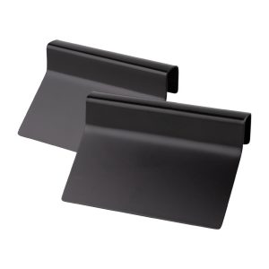 APS Inscription Labels Black 80x15x55mm (Pack of 2)