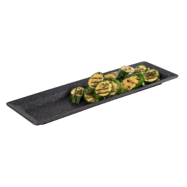 APS Frostfire Tray GN 2/4 Black 530x162x30mm