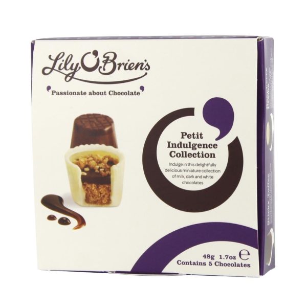 Lily O’Brien’s Petit Indulgence Collection 48g (Case of 8 Boxes)