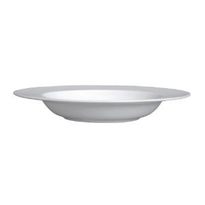 William Edwards Quanta Rim Bowls – Classic White 220mm (Pack of 12)