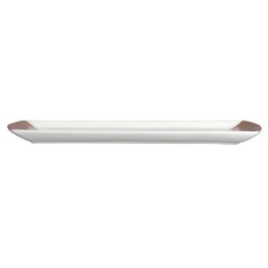 William Edwards Quanta Rectangular Tray – Classic White 340x150mm (Pack of 12)