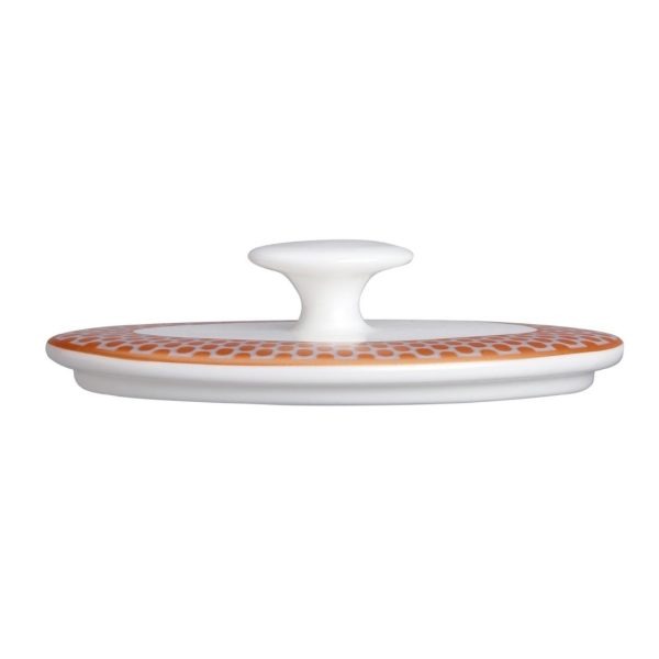 William Edwards Quanta Oval Covered Sugar Lids Coupe (Pack of 12)