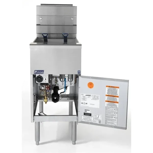 Pitco Twin Basket Single Tank Solstice Natural Gas Fryer SG14S