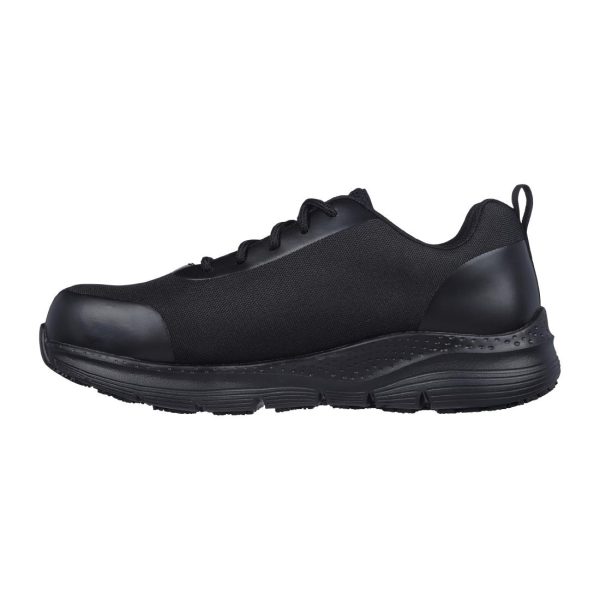 Skechers Arch Fit Ringstap Trainers Black Size 39