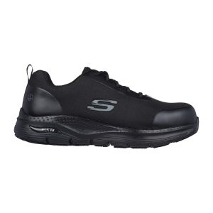 Skechers Arch Fit Ringstap Trainers Black Size 39