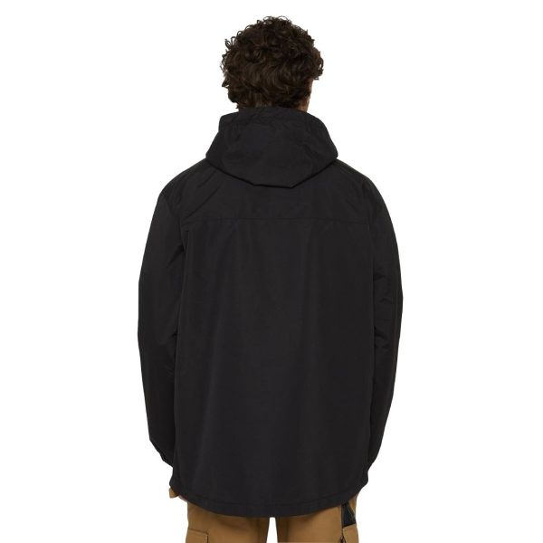 Dickies Waterproof Rain Jacket Black Size 2XL