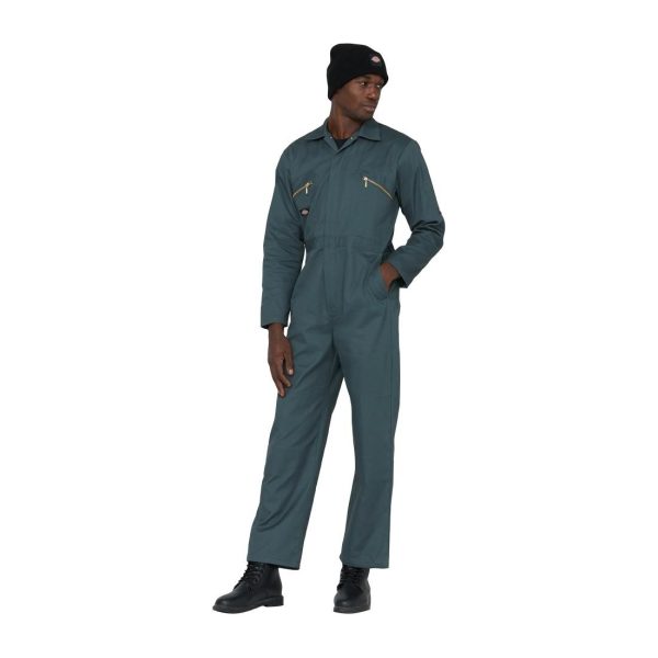 Dickies Mens Redhawk Coverall Forest Size 2XL
