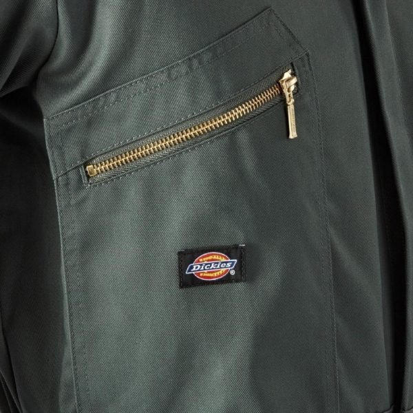 Dickies Mens Redhawk Coverall Forest Size 2XL