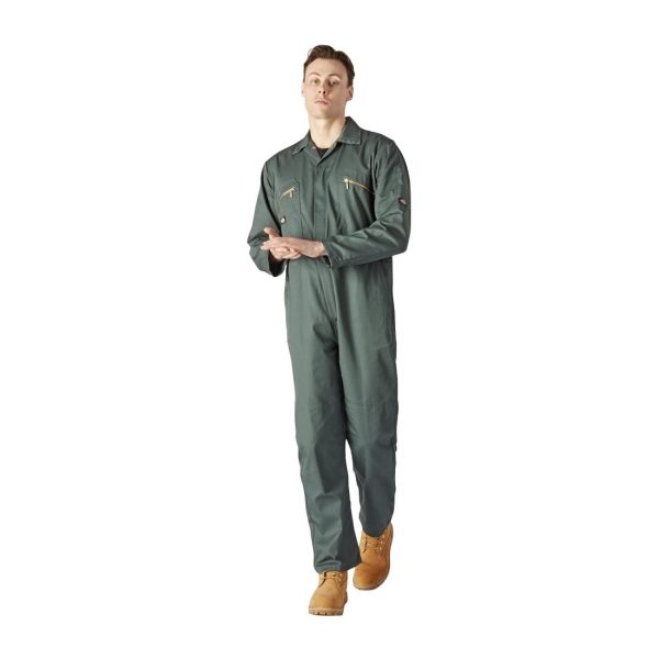 Dickies Mens Redhawk Coverall Forest Size 2XL
