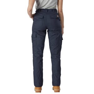 Dickies Womens Flex Everyday Trousers Navy Size 26