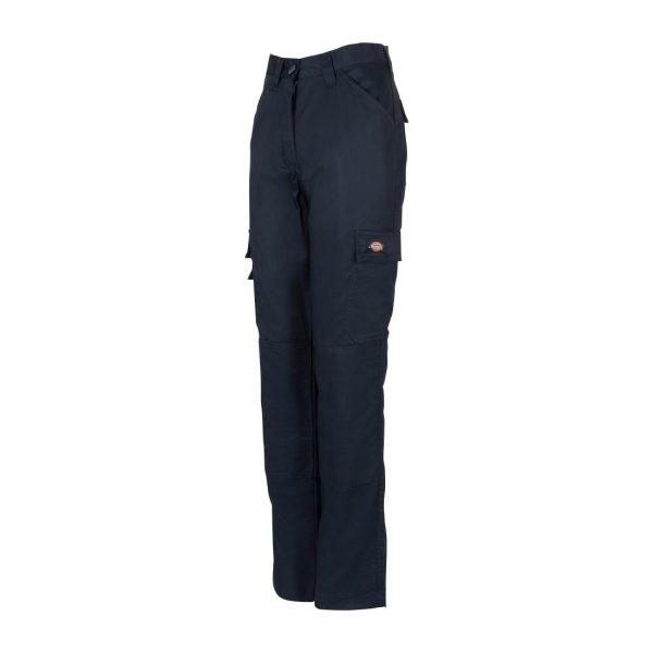 Dickies Womens Flex Everyday Trousers Navy Size 26