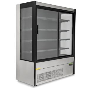 2m Sliding Glass Door Multi Deck Display