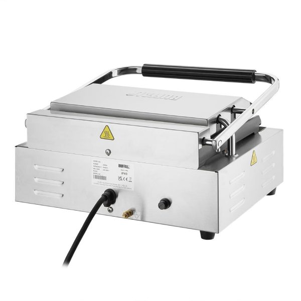 Buffalo Extra Large Contact Grill Ribbed & Flat Plate