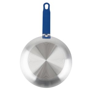 Hygiplas Aluminium Non-Stick Teflon Platinum Plus Frying Pan with Blue Handle 19cm