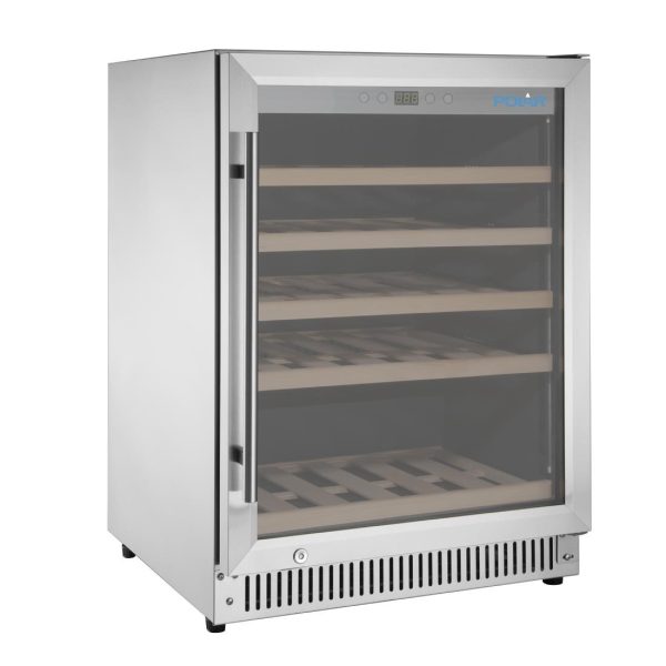 Polar G-Series Stainless Steel Wine Fridge 51 Bottle