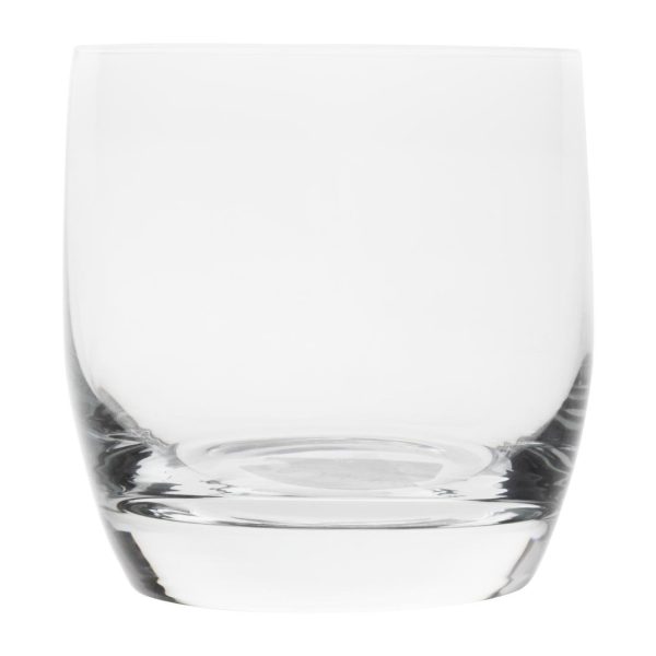Olympia Verona Double Rocks Crystal Tumblers 395ml (6 pack)