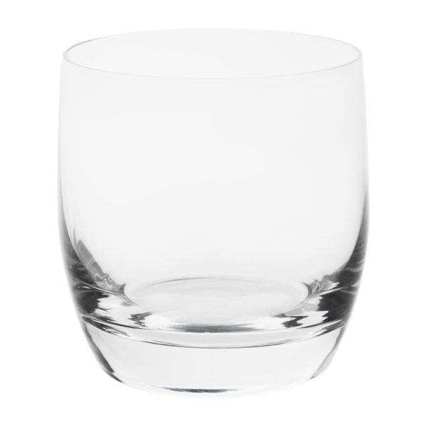 Olympia Verona Double Rocks Crystal Tumblers 395ml (6 pack)