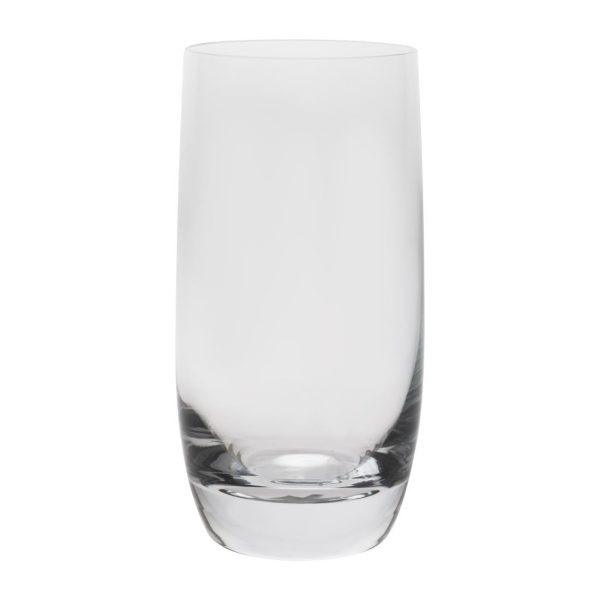 Olympia Verona Long Drink Crystal Tumblers 415ml (6 pack)
