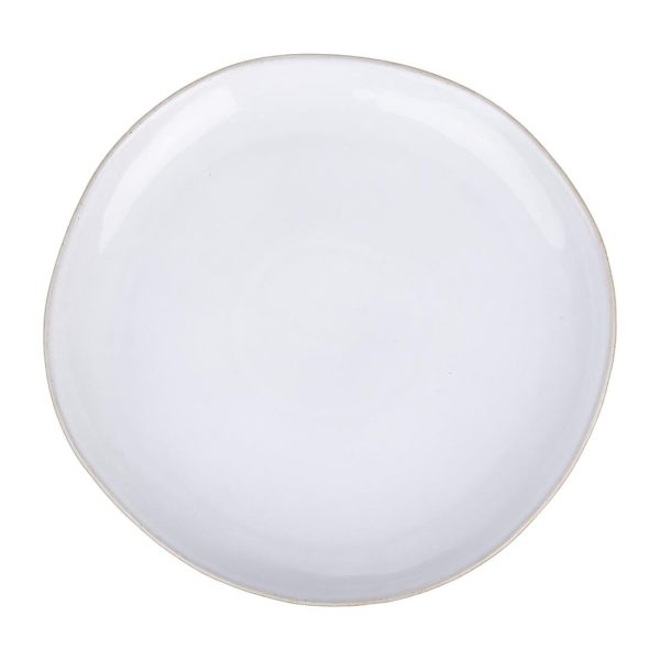 Olympia Raw Recycled Clay Natural Coupe Plates 260mm (Pack of 6)