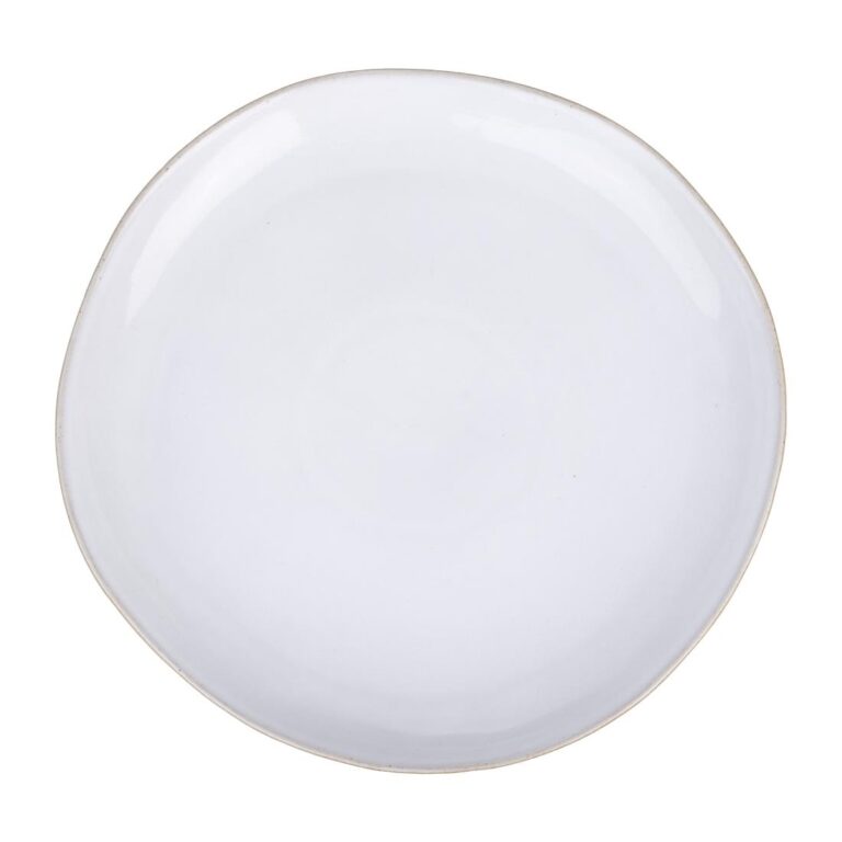 Olympia Raw Recycled Clay Natural Coupe Plates 260mm (Pack of 6)