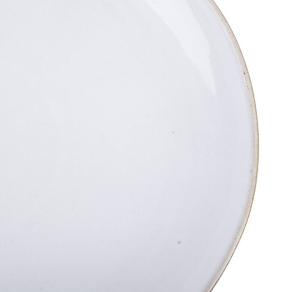 Olympia Raw Recycled Clay Natural Coupe Plates 260mm (Pack of 6)