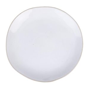 Olympia Raw Recycled Clay Natural Coupe Plates 220mm (Pack of 6)