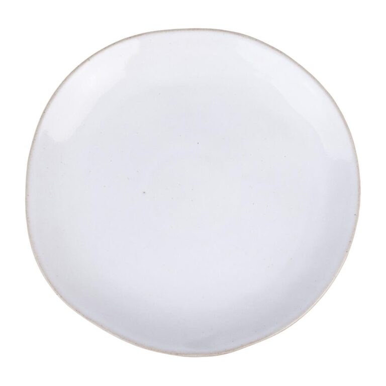 Olympia Raw Recycled Clay Natural Coupe Plates 220mm (Pack of 6)