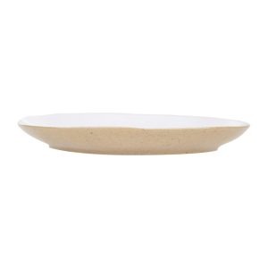 Olympia Raw Recycled Clay Natural Coupe Plates 220mm (Pack of 6)