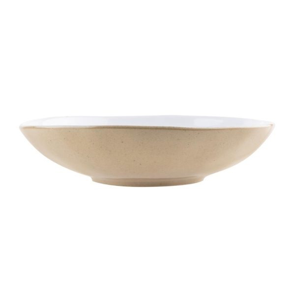 Olympia Raw Recycled Clay Natural Coupe Bowls 230mm (Pack of 6)